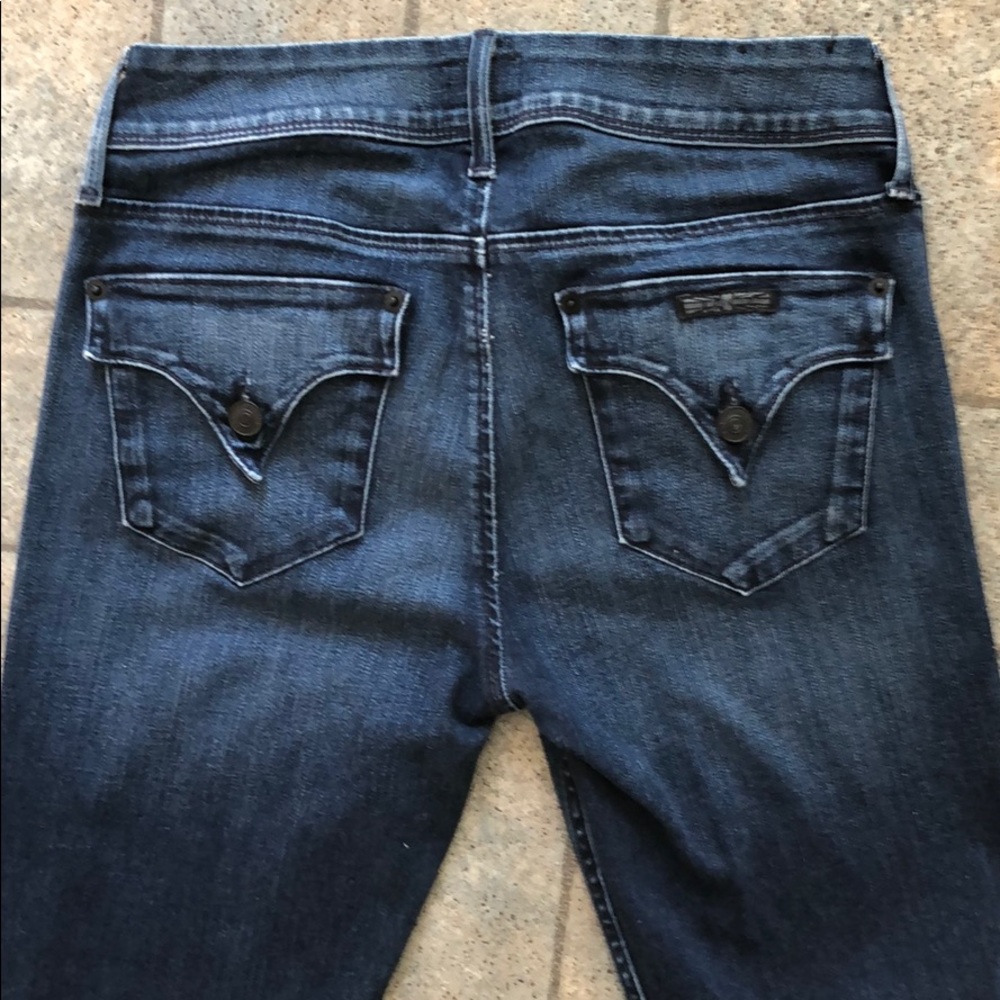 Hudson Collin Midrise Skinny Jeans